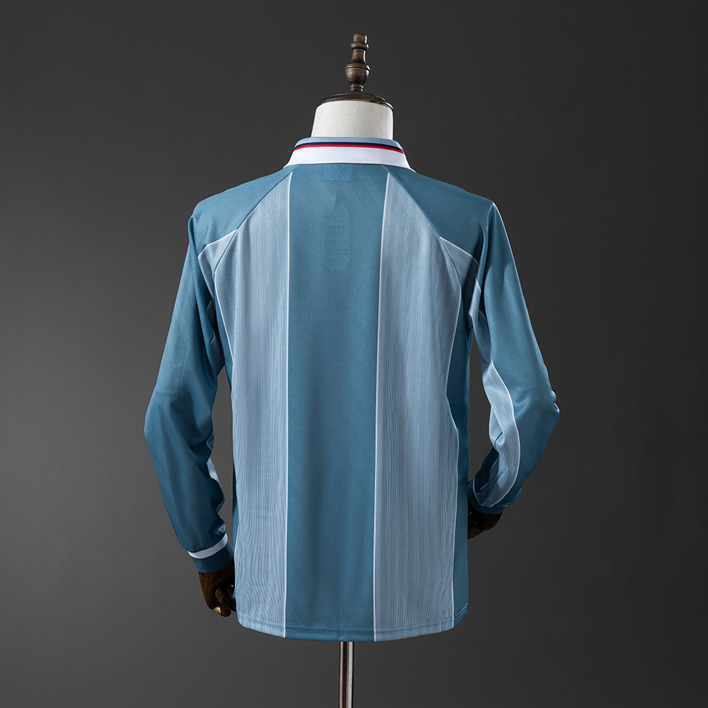 Long Sleeve 1996 England Away Jersey