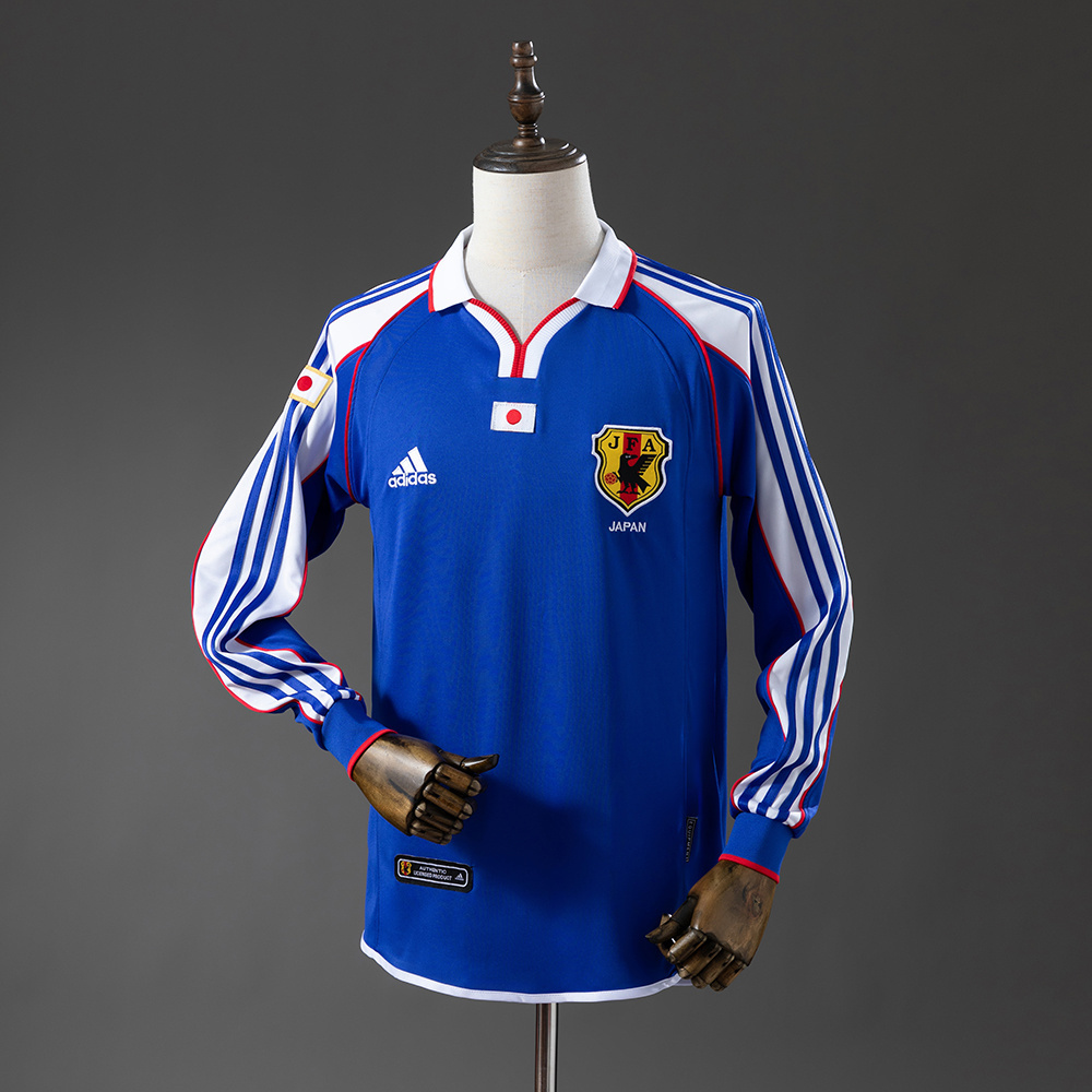 Long Sleeve 2000 Japan Home  Retro Jersey