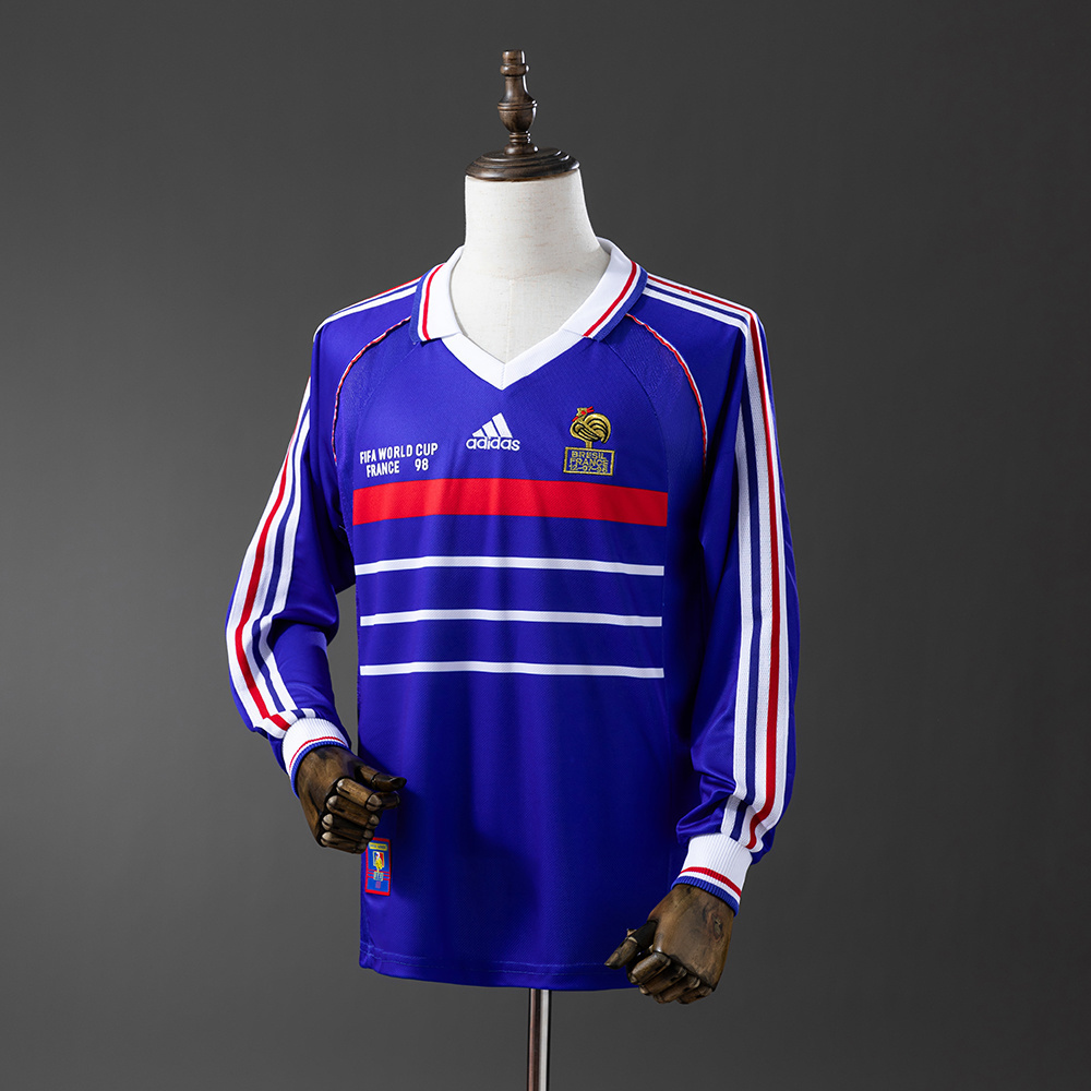 Long sleeves 1998 France home final version
