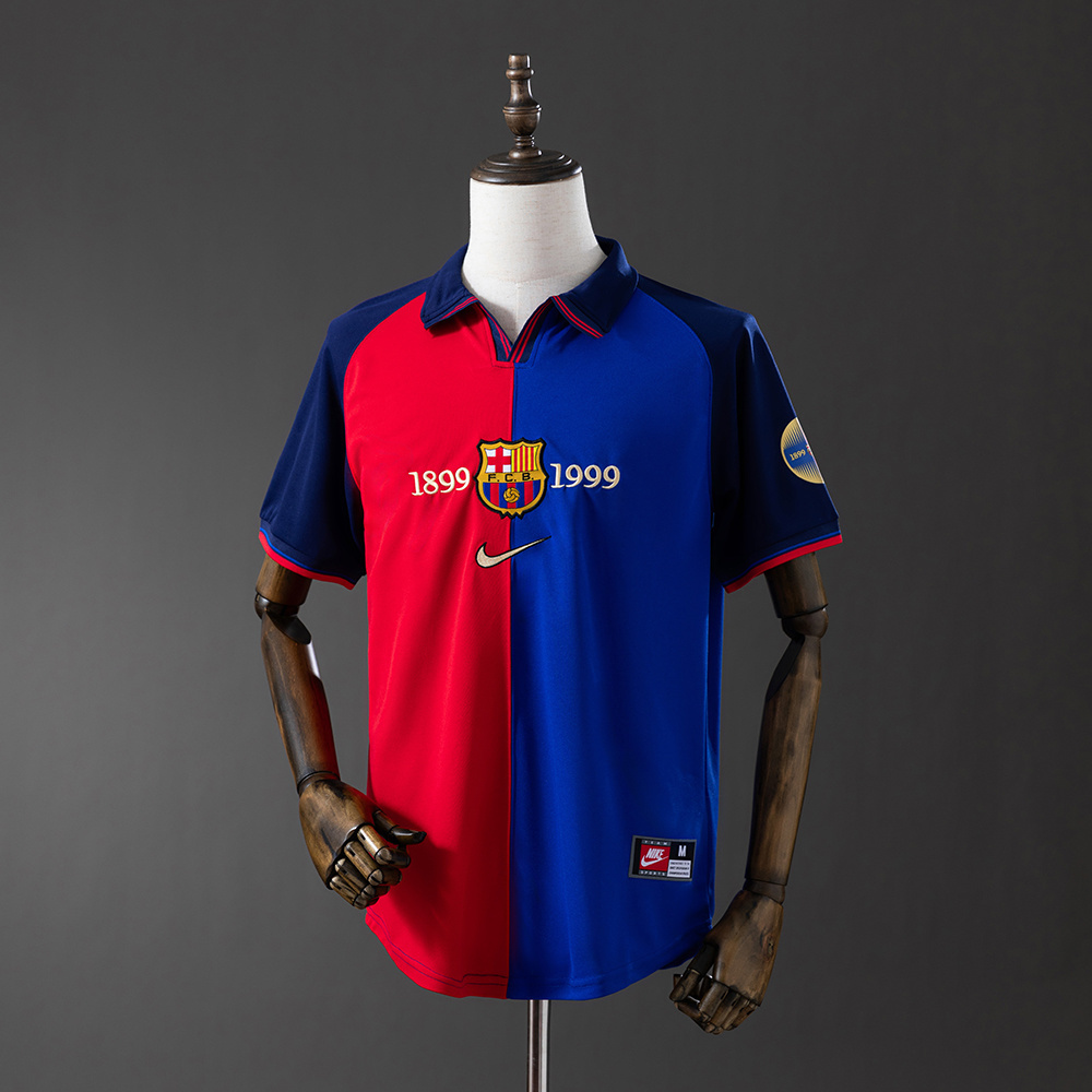 1999-2000 Barcelona home jersey
