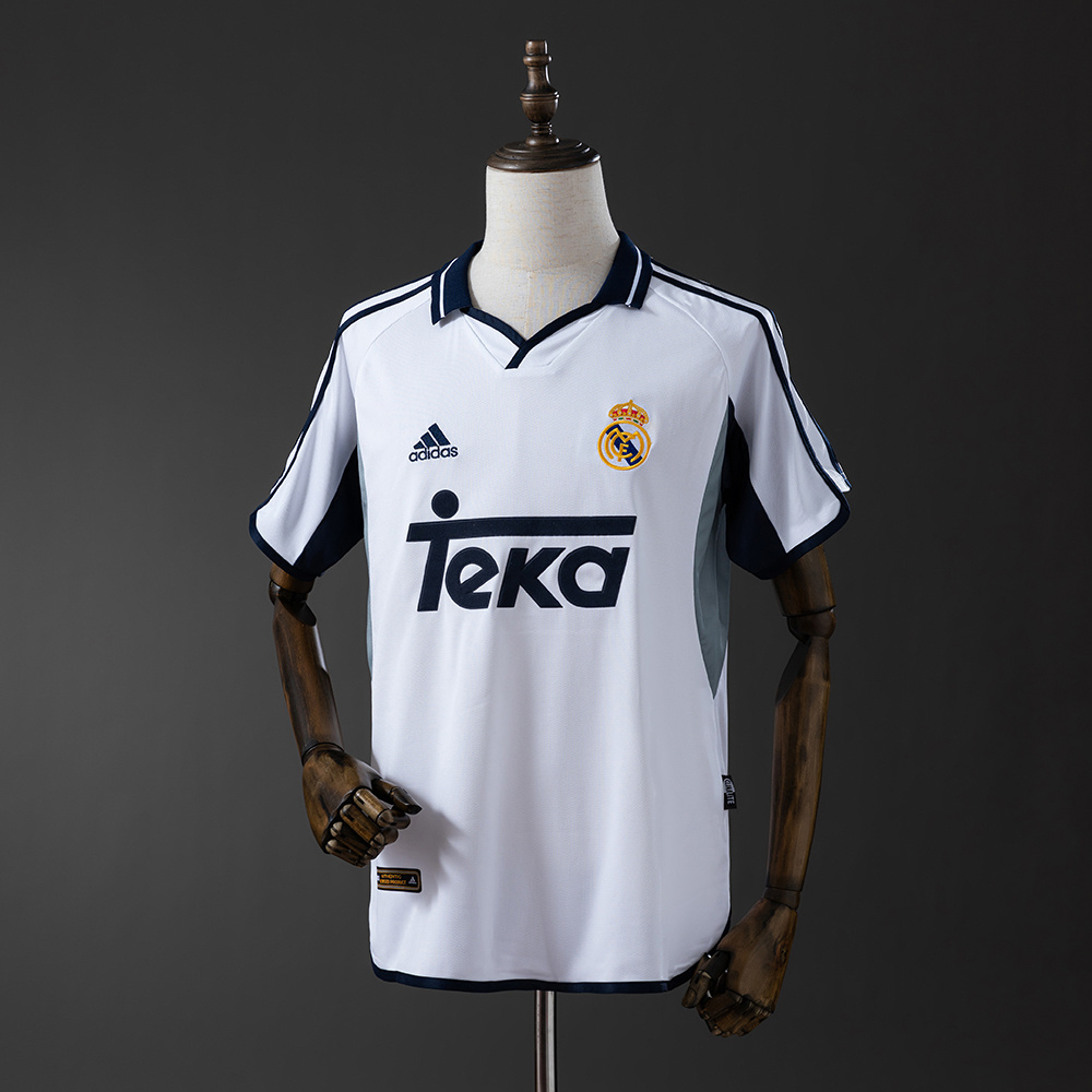 2000-2001 Real Madrid home jersey