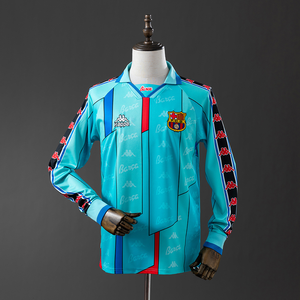 Long sleeves 1995-1997 Barcelona Away jersey