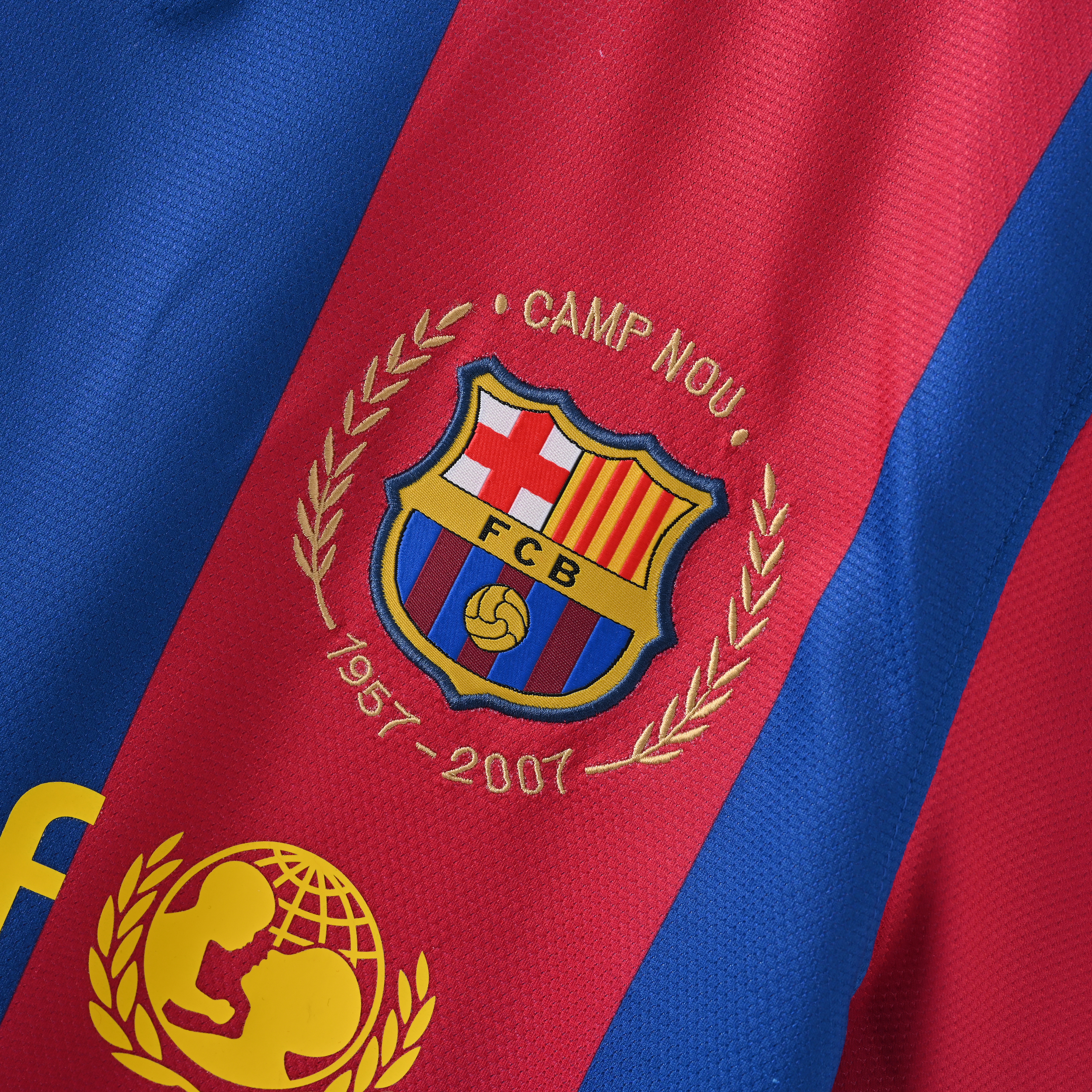 2007-2008 Barcelona home jersey