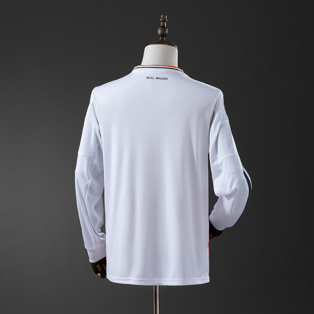 Long sleeves 2013-2104 Real Madrid home jersey