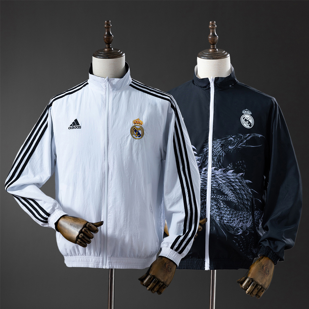 Real Madrid Trench Coat Reversible 6