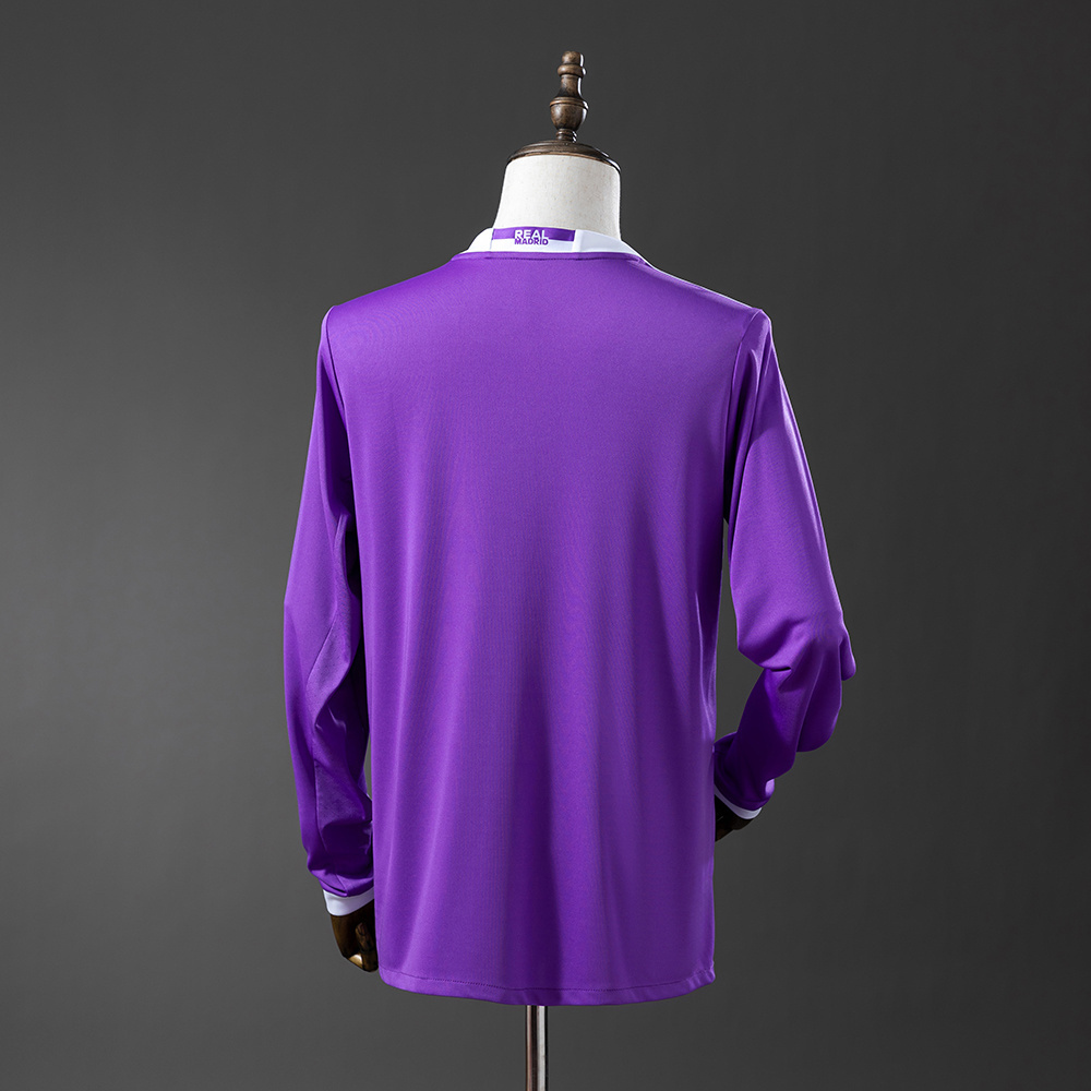 Long sleeves 2016-2017 Real Madrid away jersey