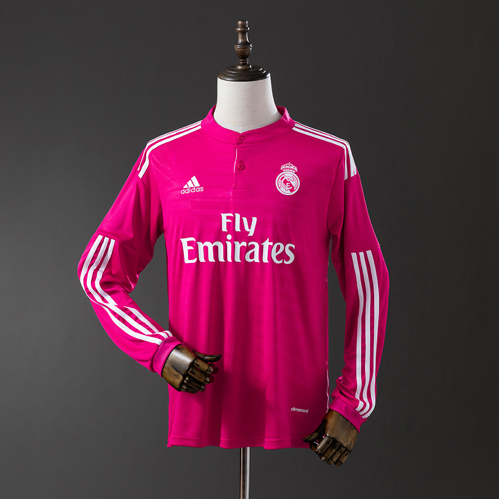 Long sleeves 2014-2015 Real Madrid away jersey