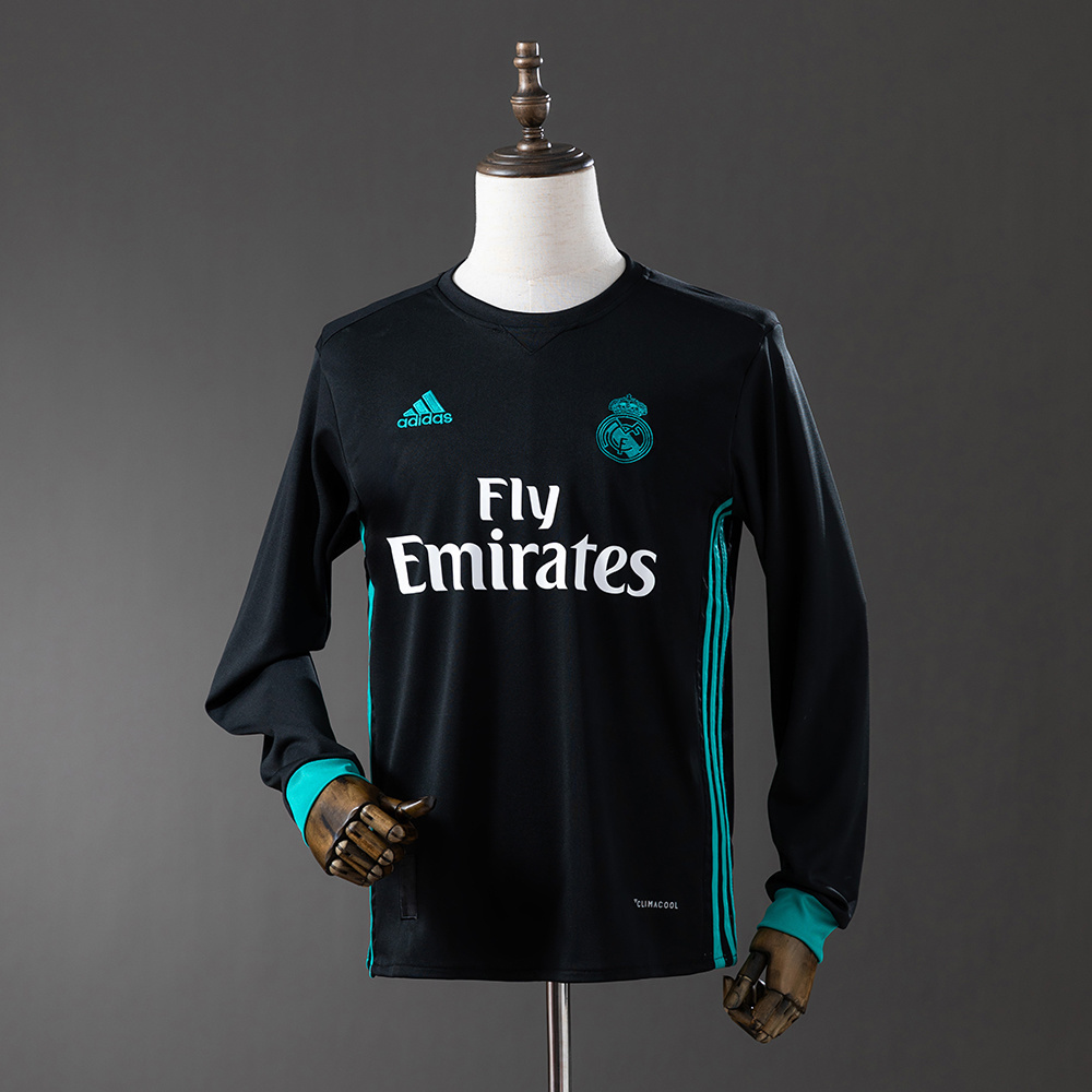 Long sleeves 2017-2018 Real Madrid away jersey