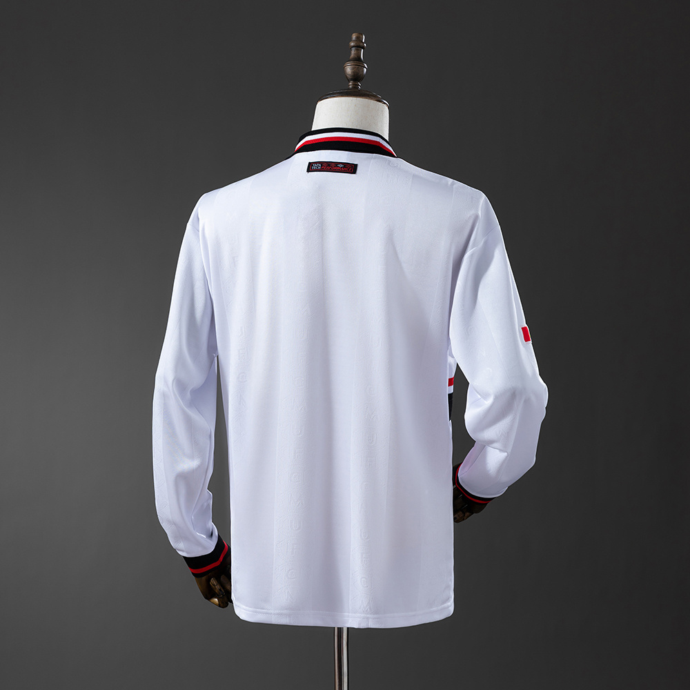 Long sleeves 1998-1999 Manchester United away jersey
