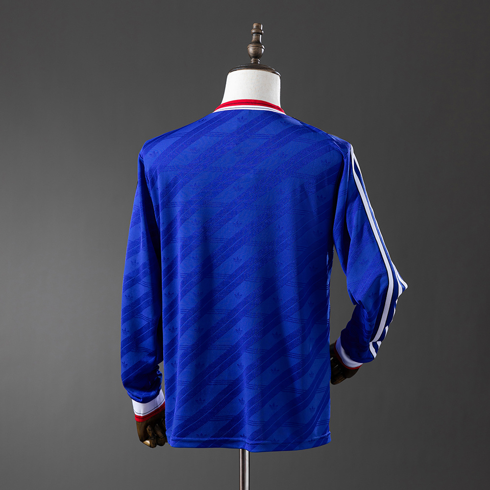 Long sleeves 1986 Manchester United away jersey