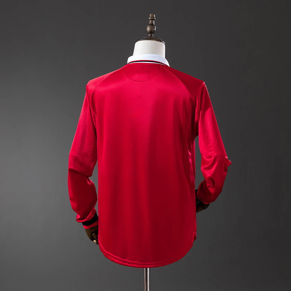 Long sleeves 1999-2000 Manchester United home jersey