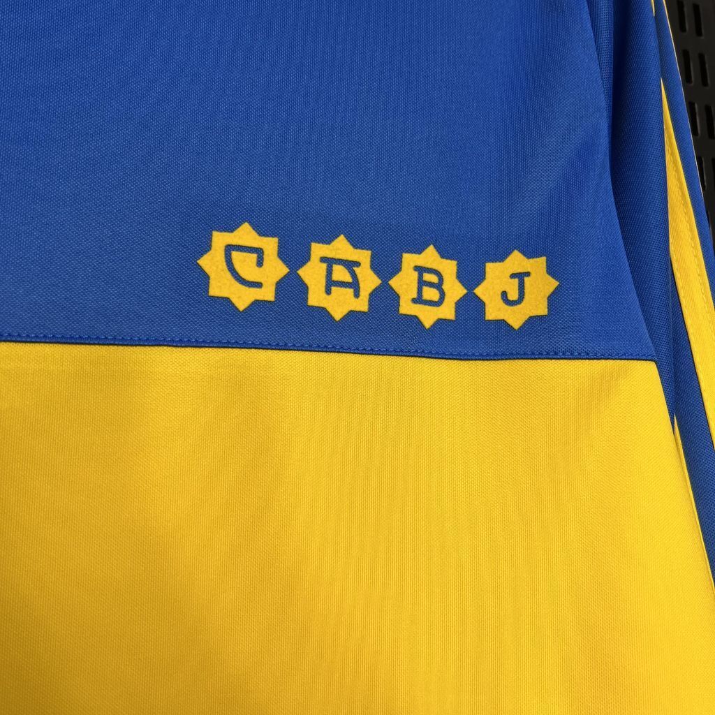 Long sleeves 1981 Boca Juniors home Jersey