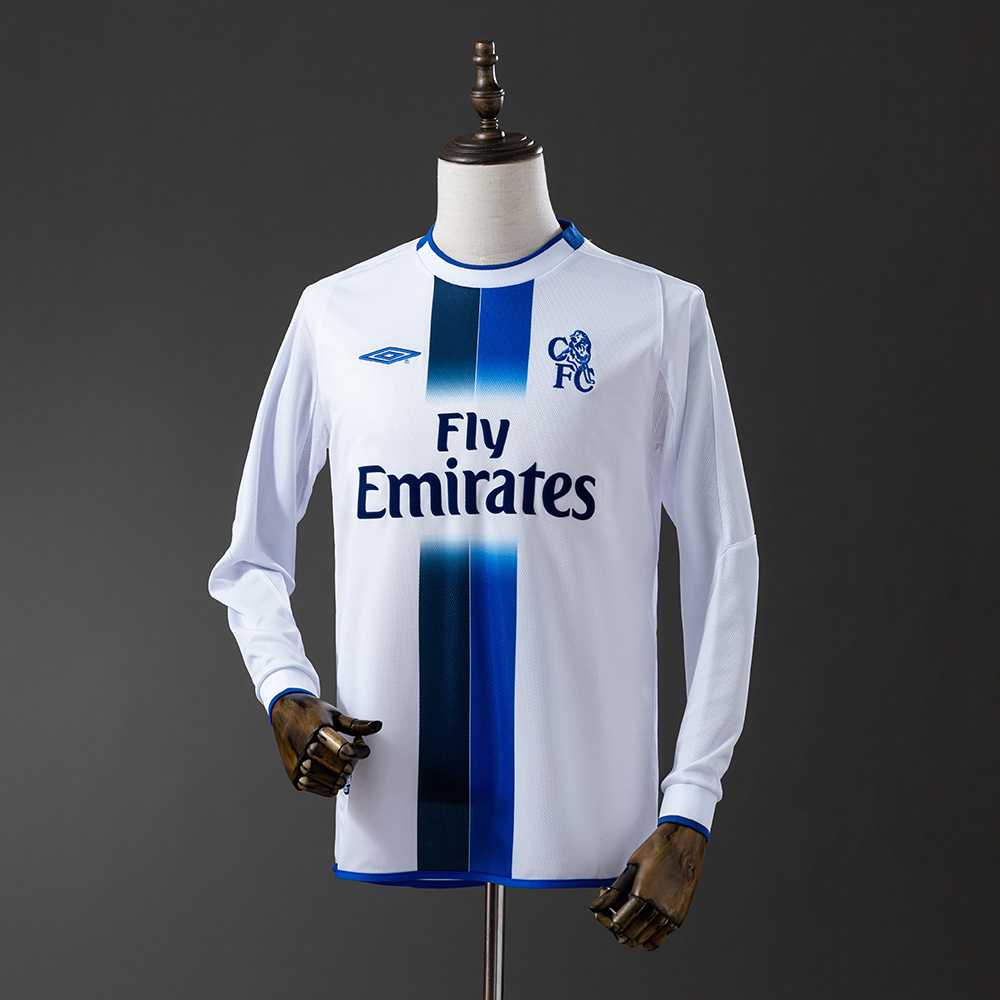 Long sleeves 2003-2005 Chelsea away jersey