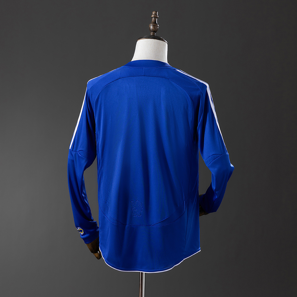 Long sleeves 2006-2007 Chelsea home jersey