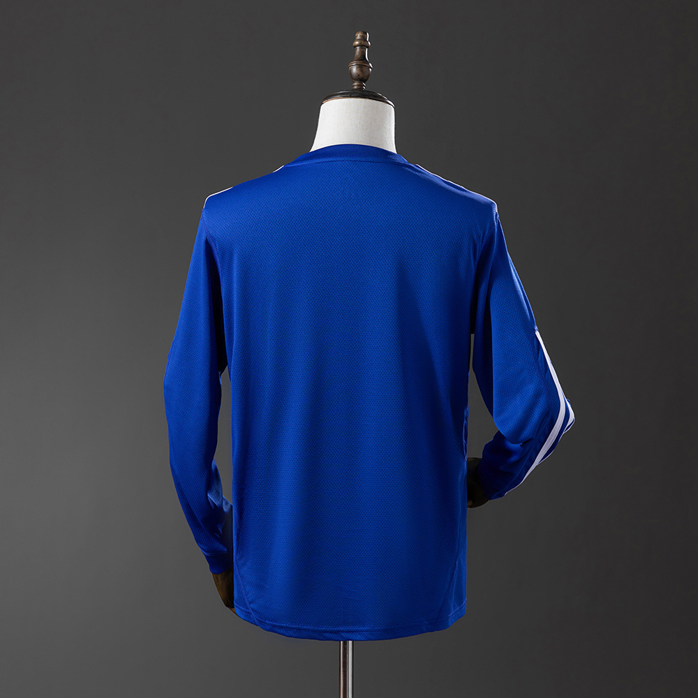 Long sleeves 2009-2010 Chelsea home jersey