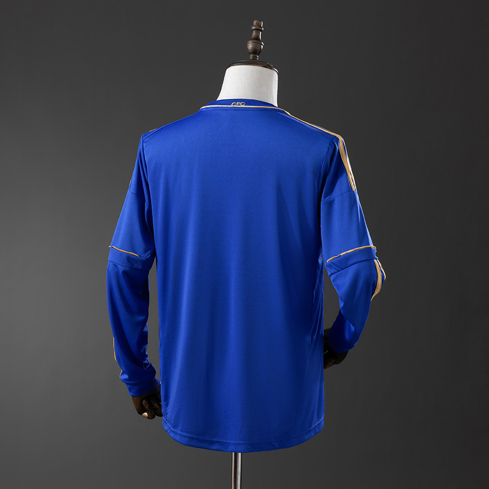 Long sleeves 2012-2013 Chelsea home jersey