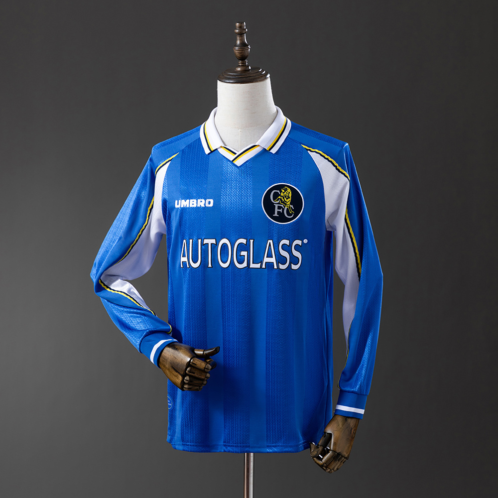 Long sleeves 1997-1999 Chelsea home jersey
