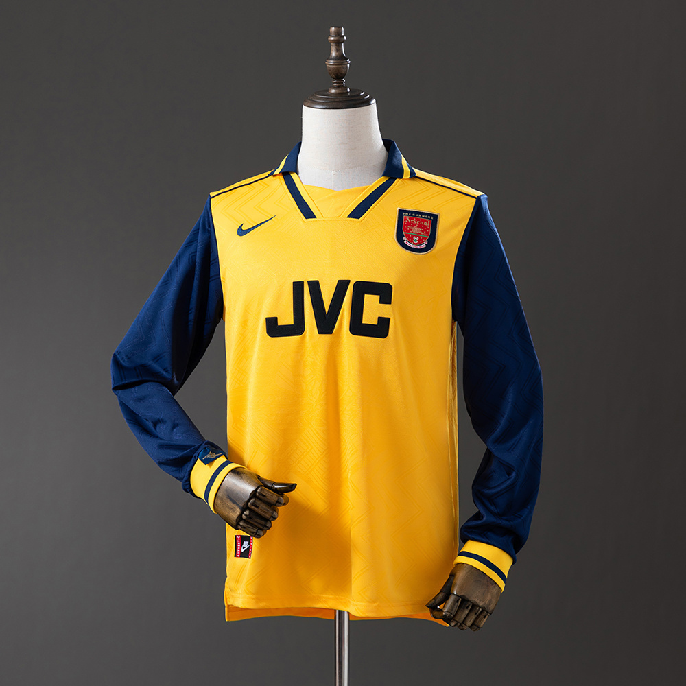 Long sleeves 1996-1997 Arsenal away jersey