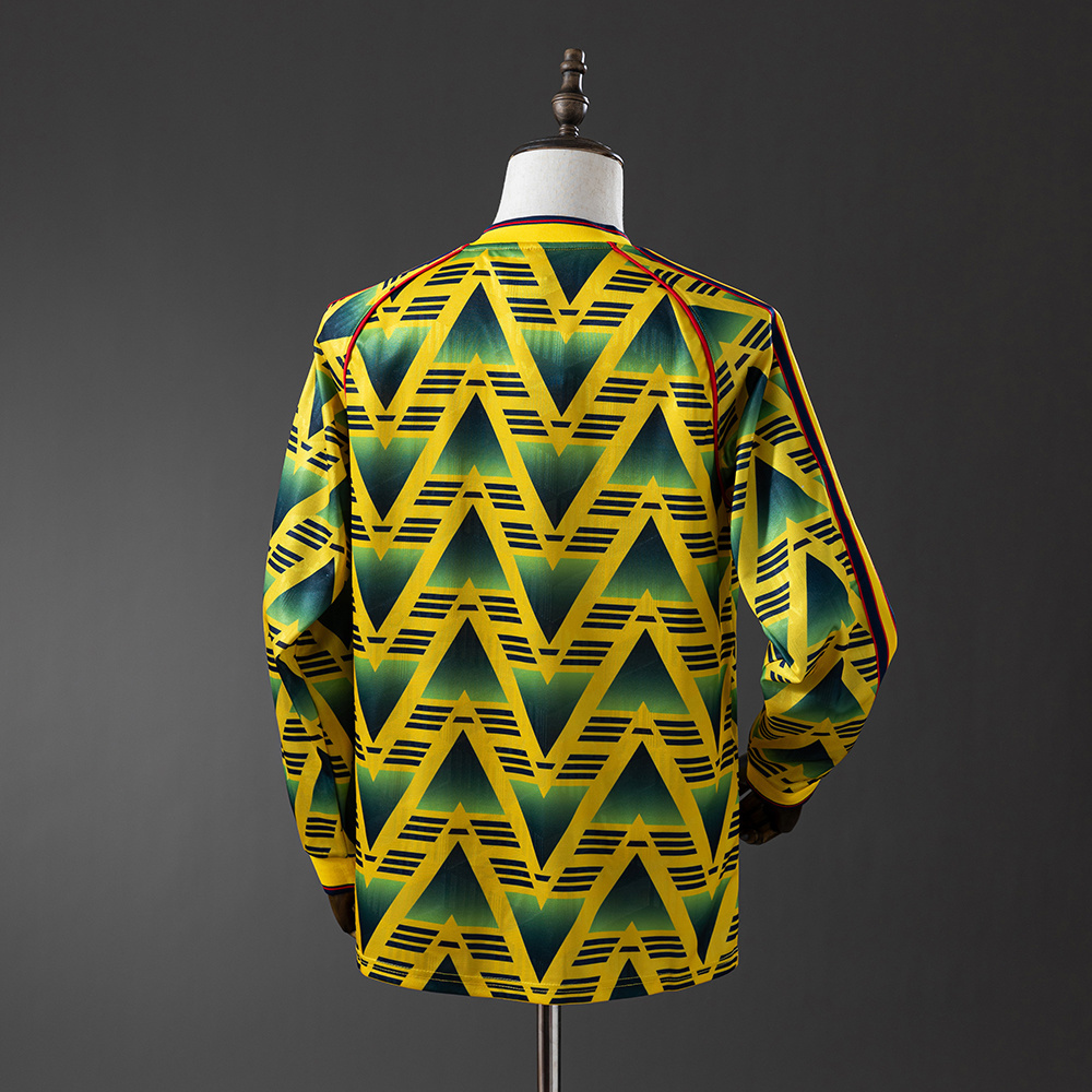 Long sleeves 1993 Arsenal away jersey