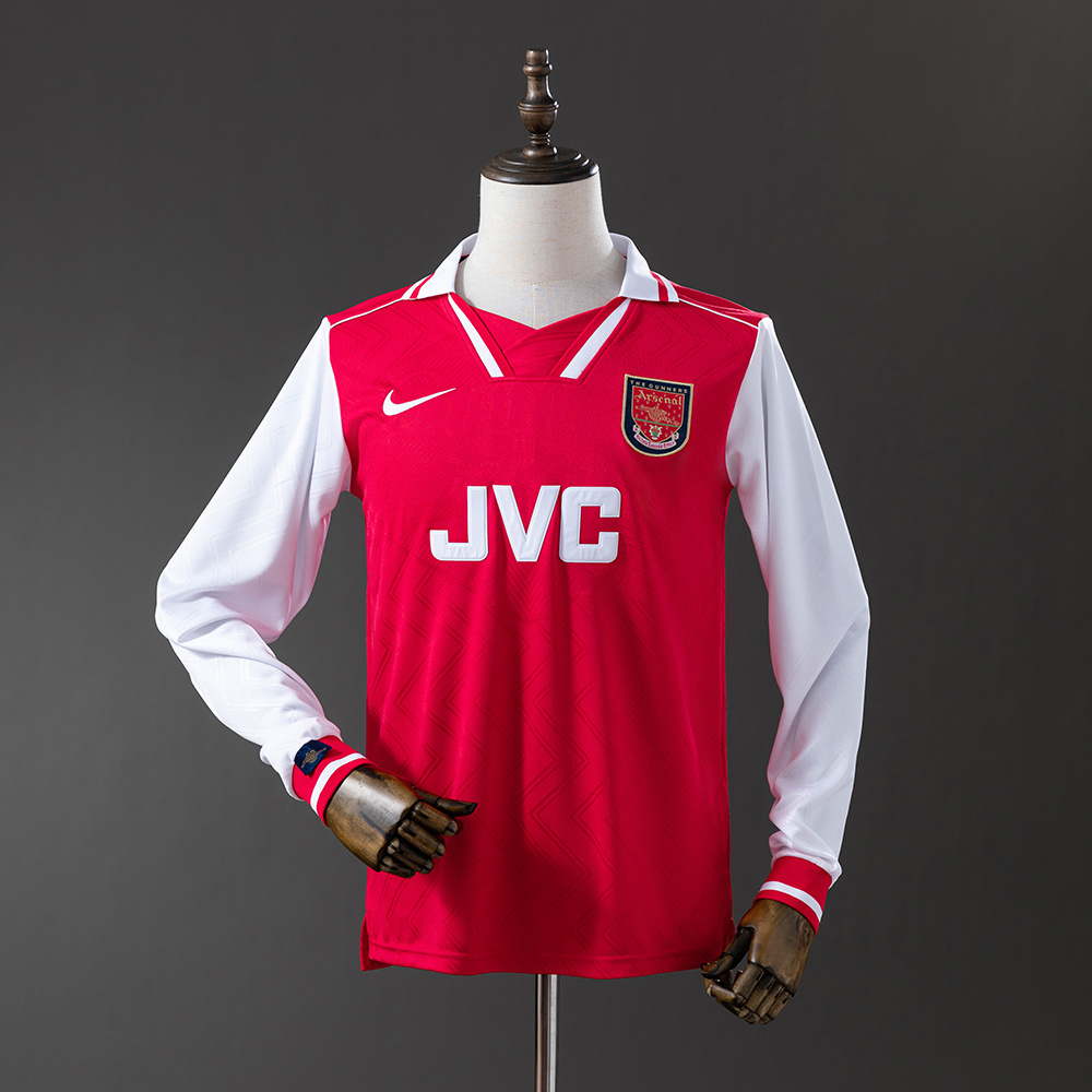 Long sleeves 1996-1997 Arsenal home jersey