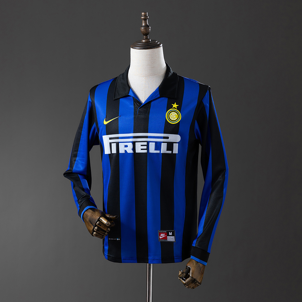 Long sleeves 1998-1999 Inter Milan home jersey