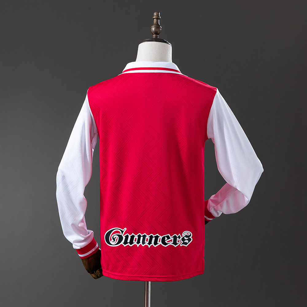 Long sleeves 1996-1997 Arsenal home jersey