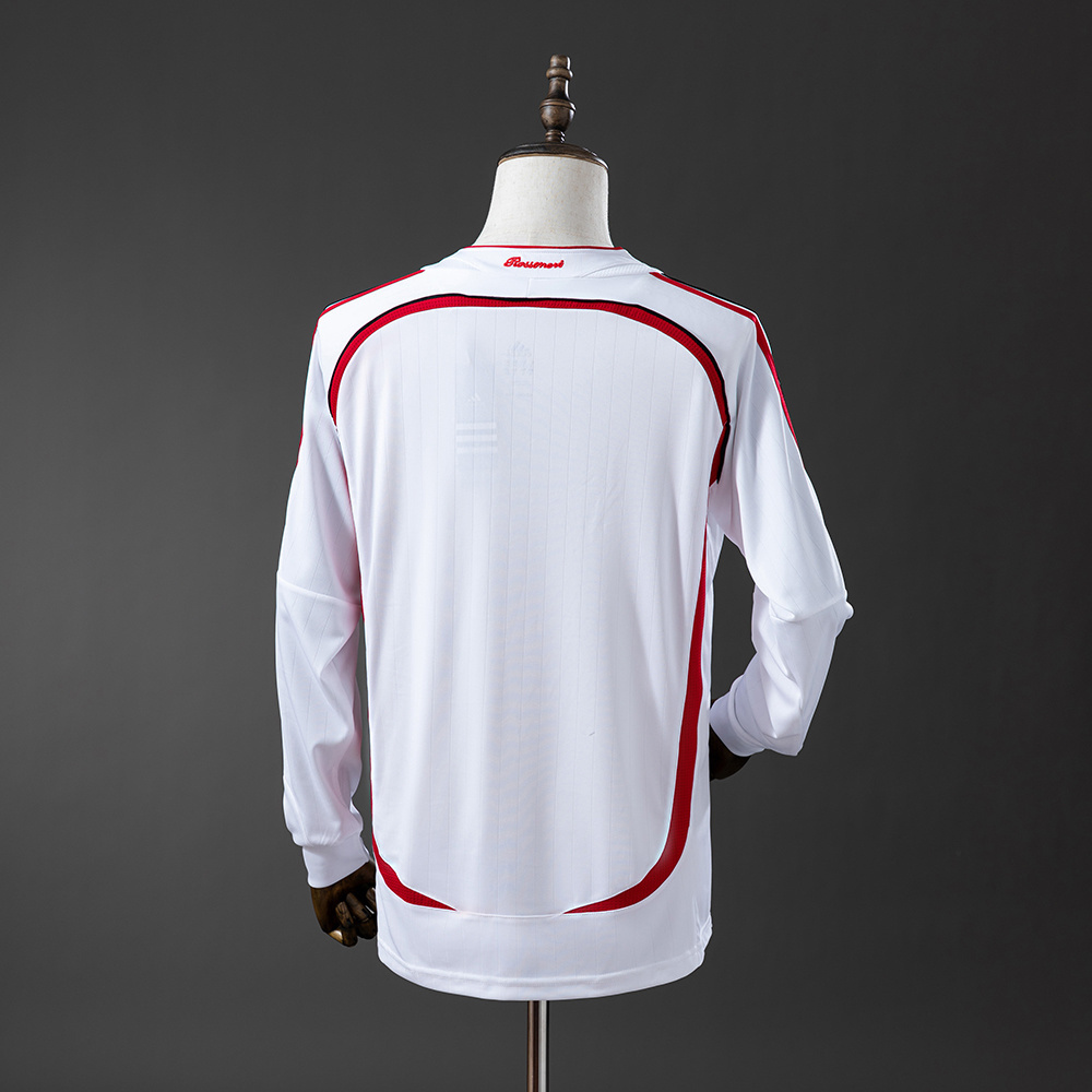 Long sleeves 2006-2007 AC Milan away jersey