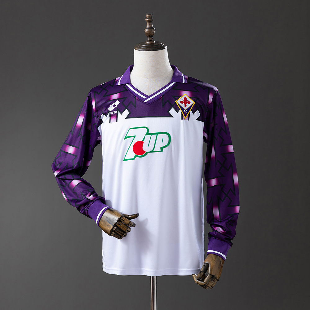 Long sleeves 1992-1993 Fiorentina Away jersey