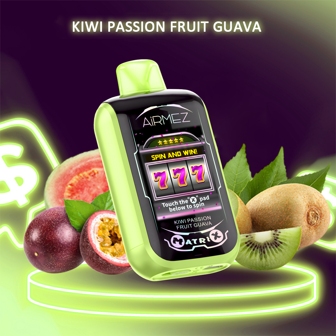 Airmez Vape Matrix Pro Kiwi Passionfruit Guava - 30000 Puff