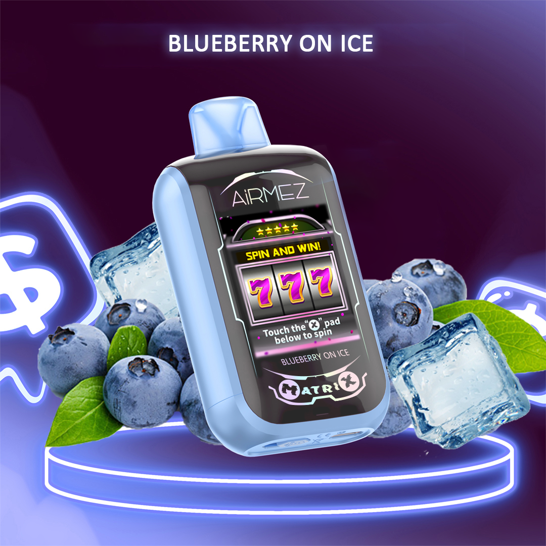 Airmez Vape Matrix Pro Blueberry On Ice - 30000 Puff