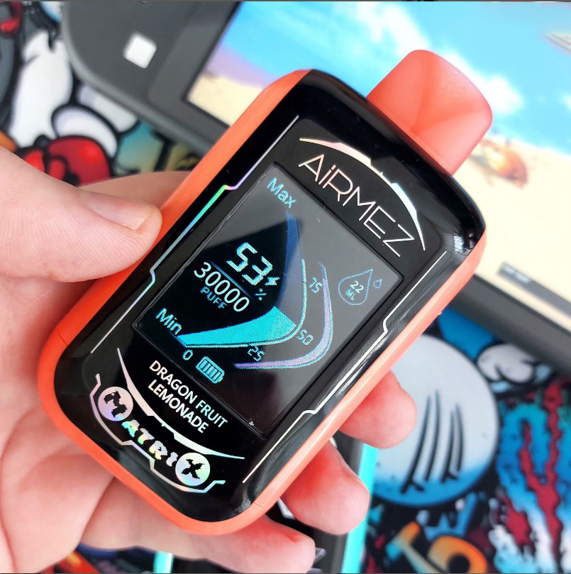 Powering Through: The 800mAh Battery Life of Airmez's 30000 Puff Vape