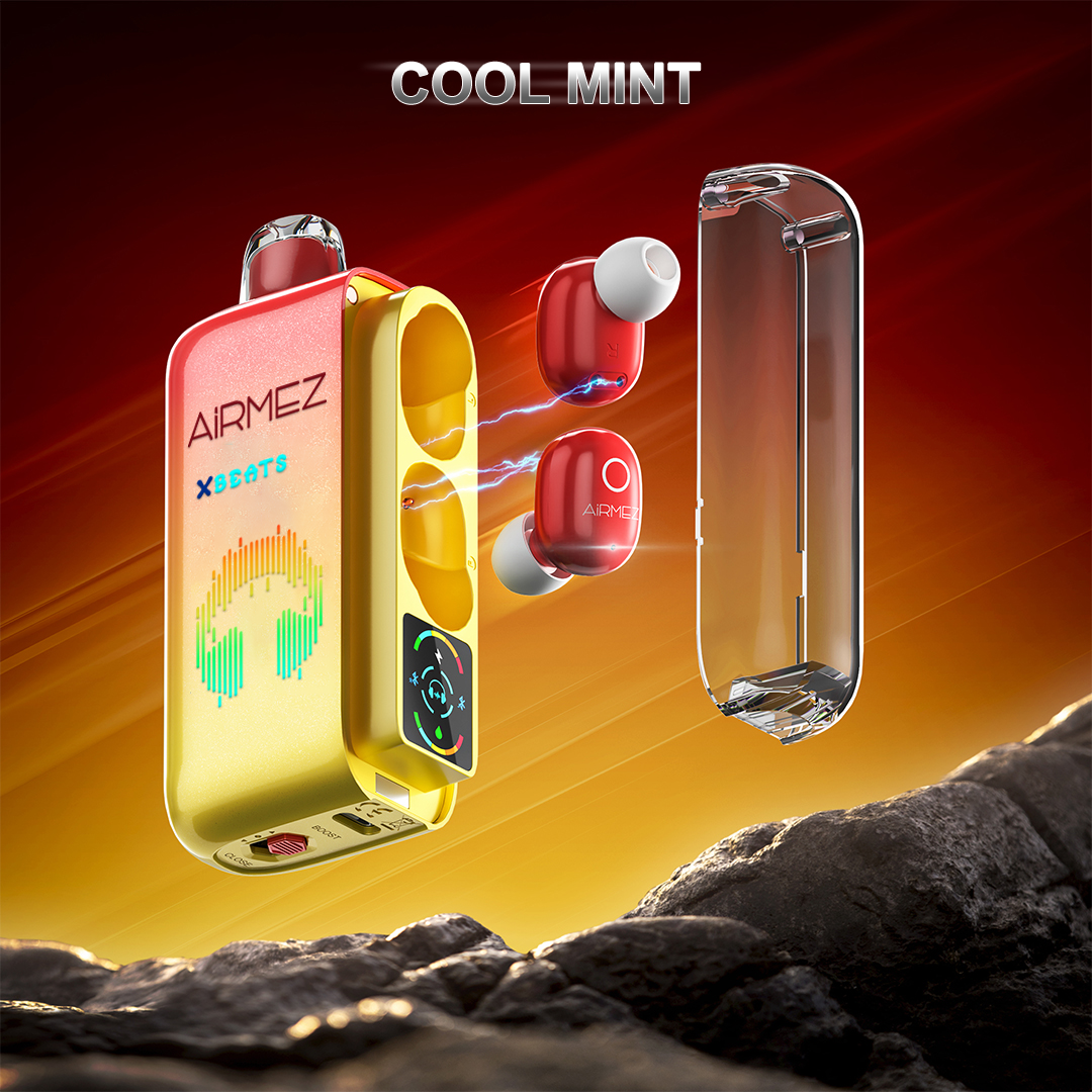 Airmez Xbeats Cool Mint Vape Earbuds Vape- 40000 Puffs