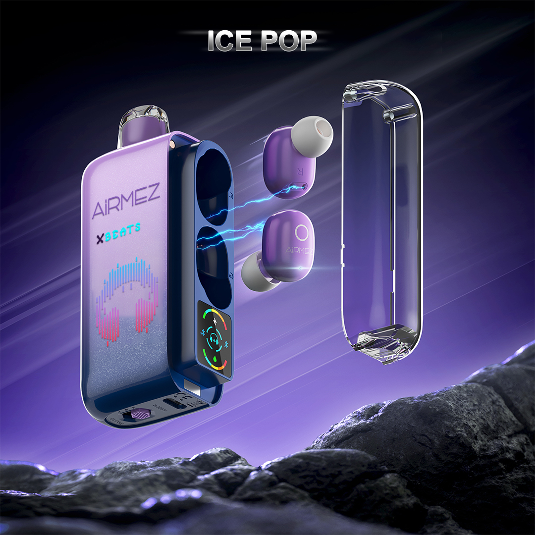 Airmez Xbeats Ice Pop Vape Earphone Disposable E-Cig - 40000 Puffs