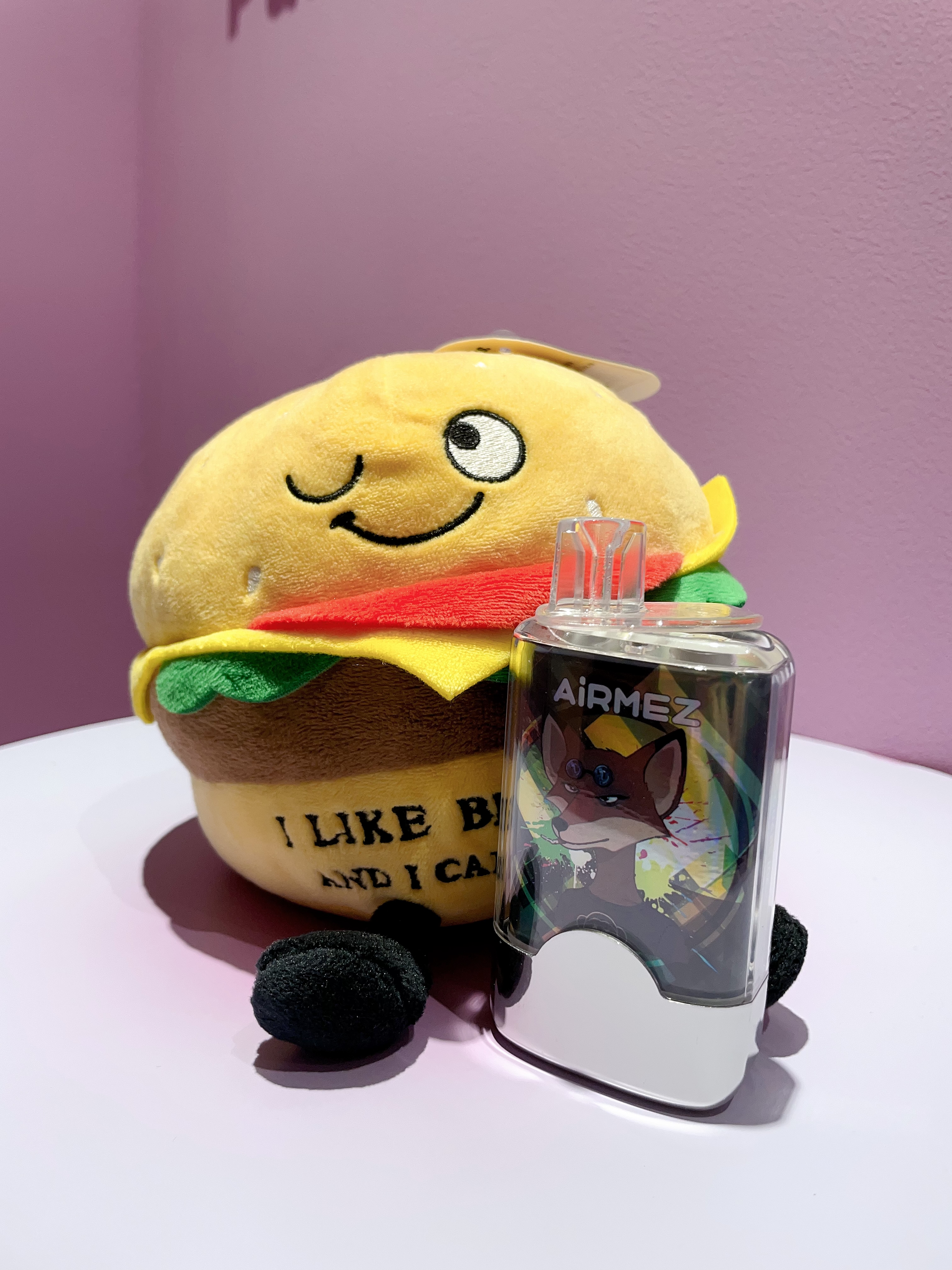 Airmez Fox 2in1 (80,000 puffs) — two flavors, one compact companion