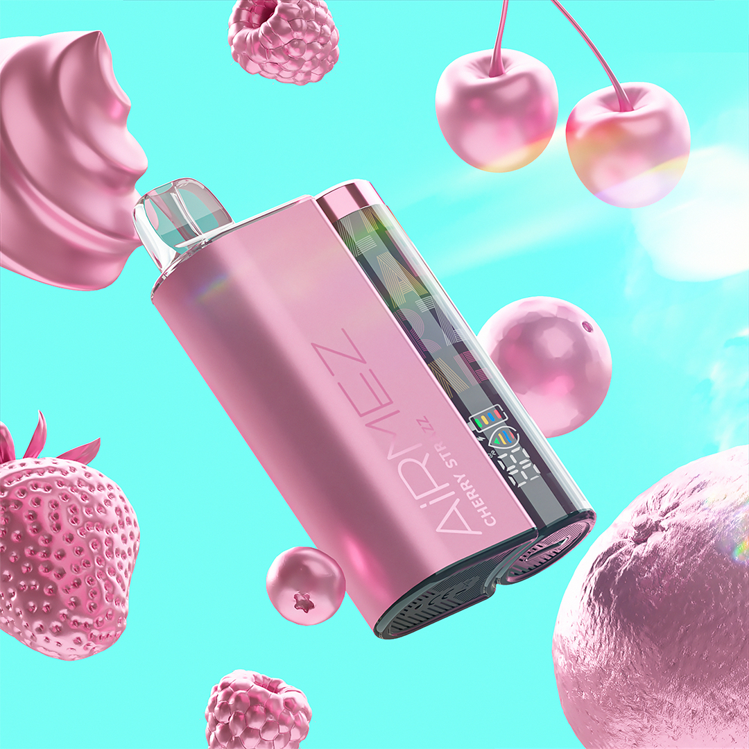 Airmez 20K Puffs Disposable Vape | 20mL E-Liquid | Type-C Rechargeable Mesh Coil E-Shisha Ship to AU