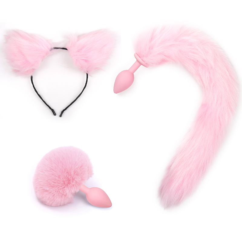 Cute Cat Anal Plug Set