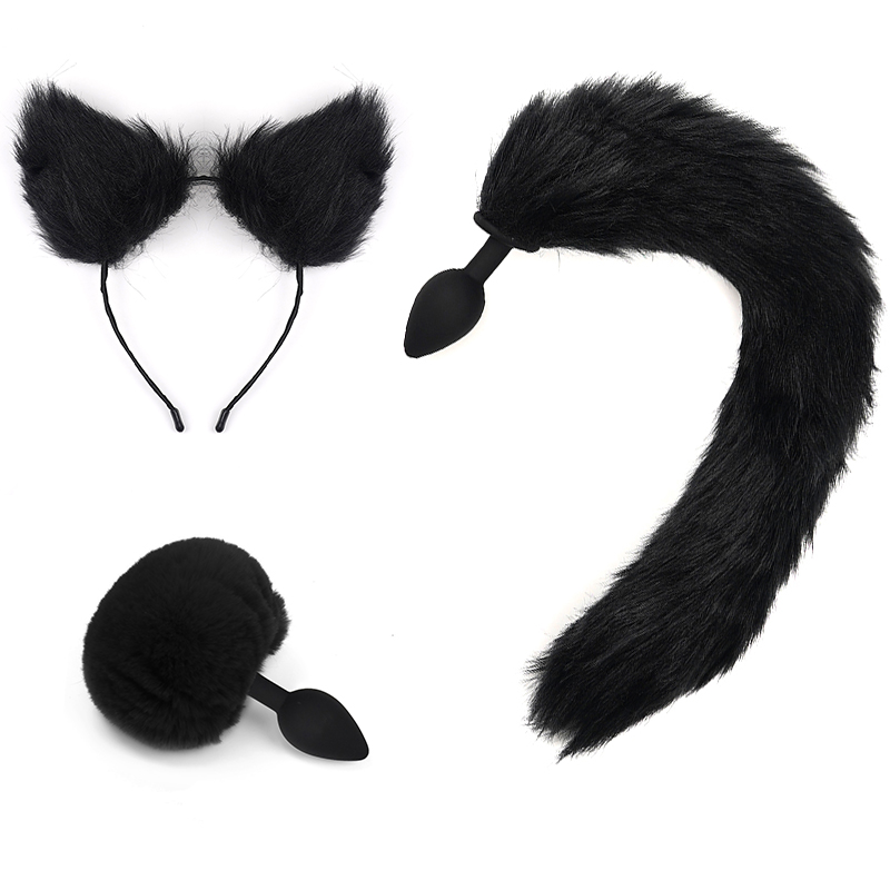 Cute Cat Anal Plug Set