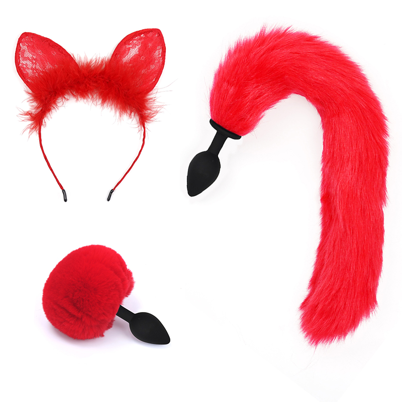 Cute Cat Anal Plug Set