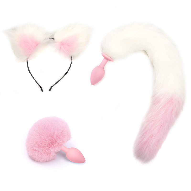 Cute Cat Anal Plug Set