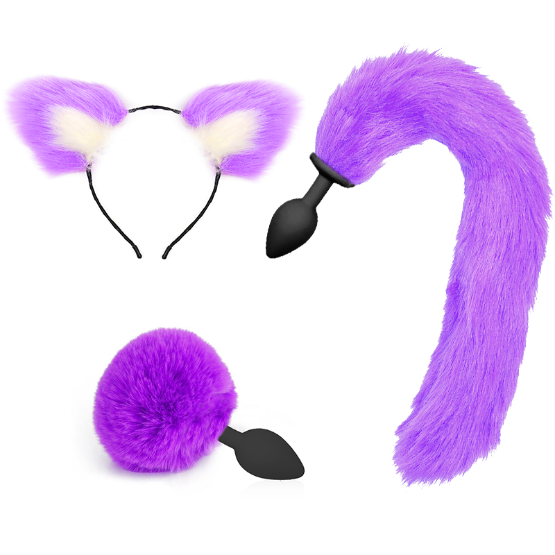 Cute Cat Anal Plug Set