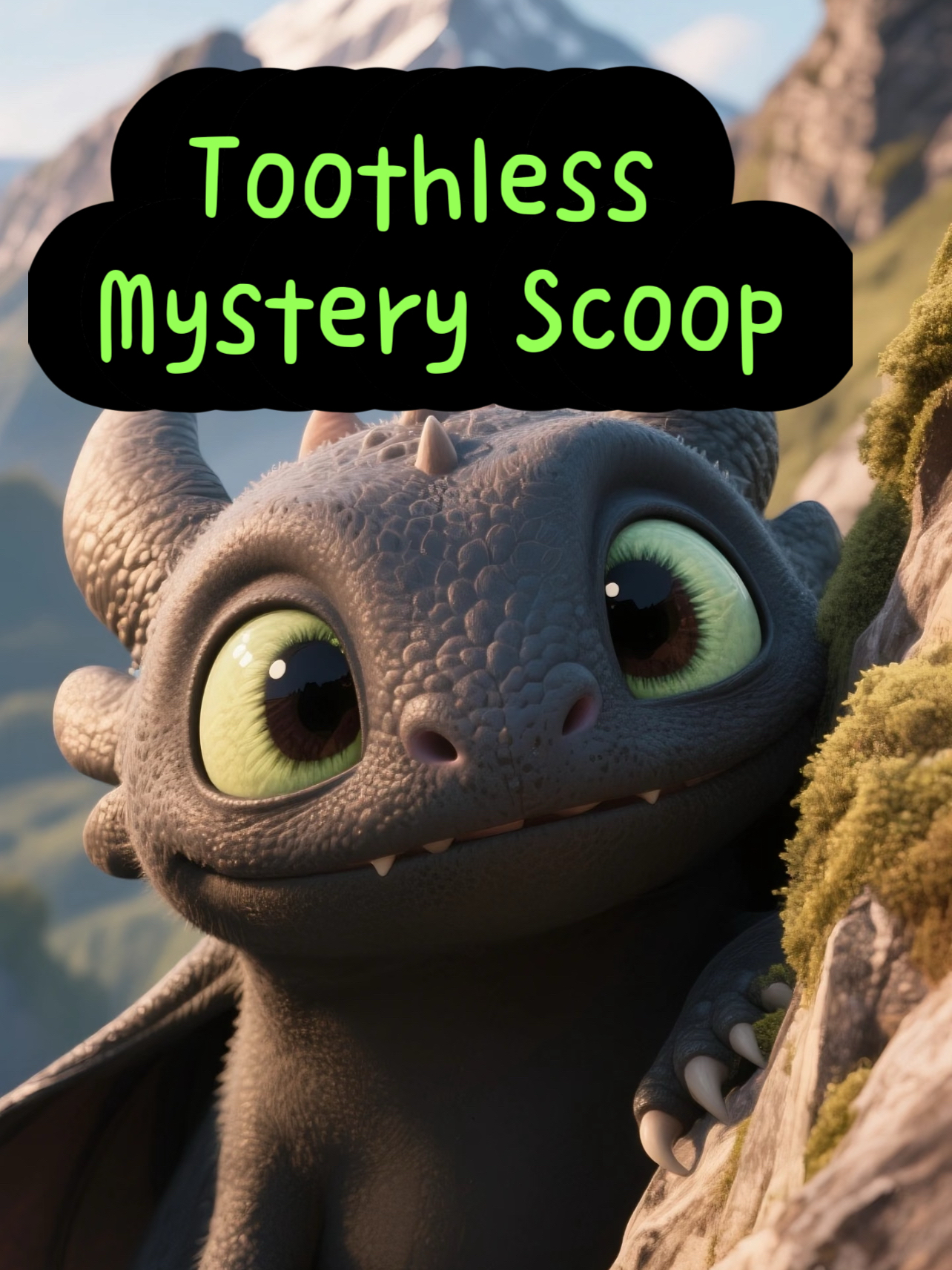 Toothless Mystery Scoop ｜ How To Train Your Dragons