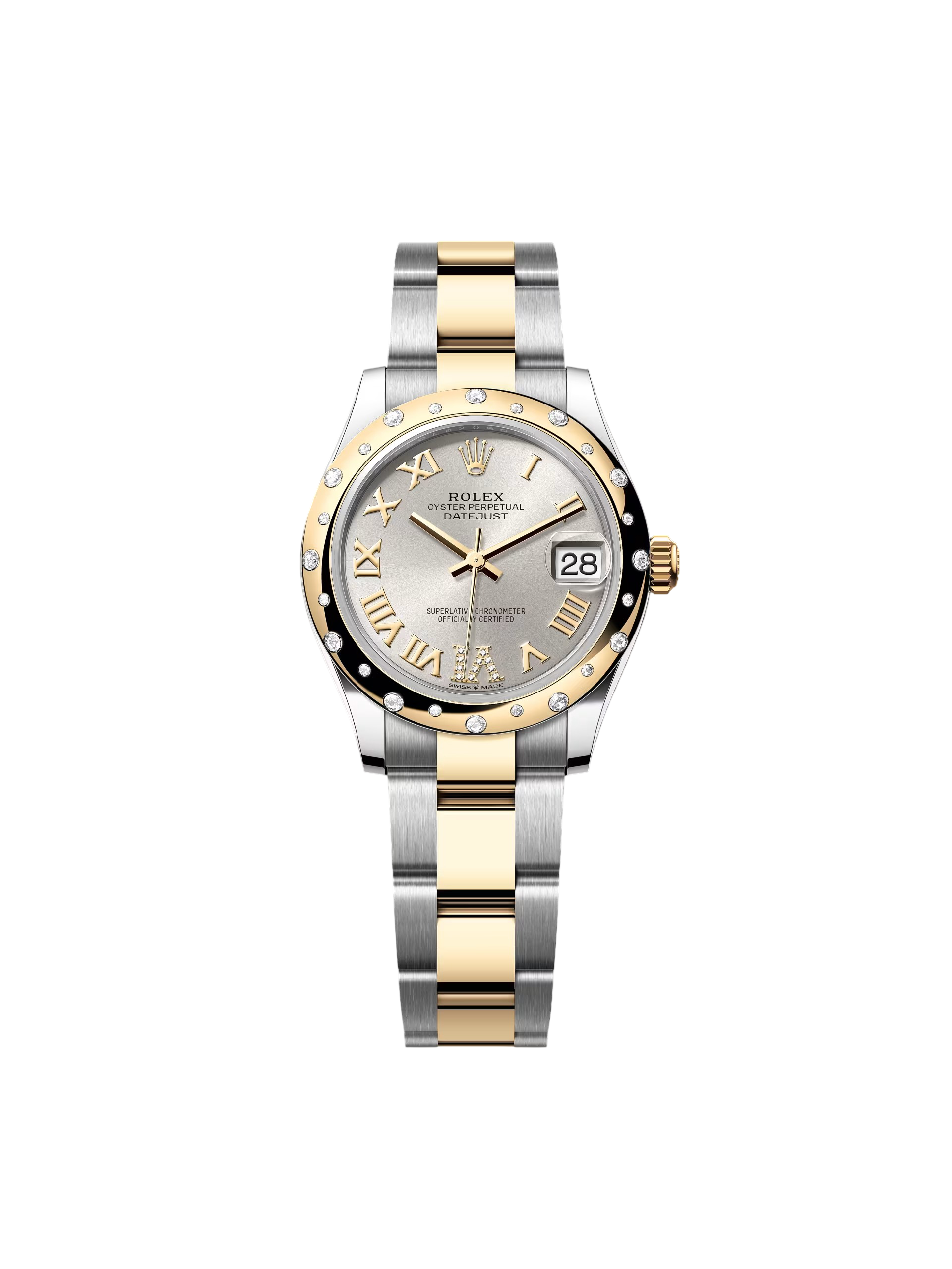 【Super Clone】ROLEX Datejust m278343-0003/0004 Silver Dial Yellow Rolesor Oyster Watch