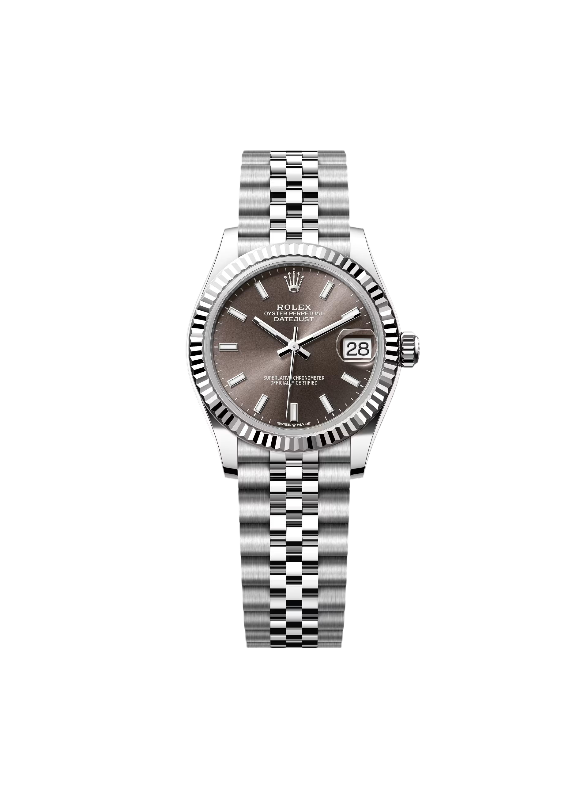 【Super Clone】ROLEX Datejust m278274-0015/0016 Dark Grey Dial 31mm Oyster Bracelet