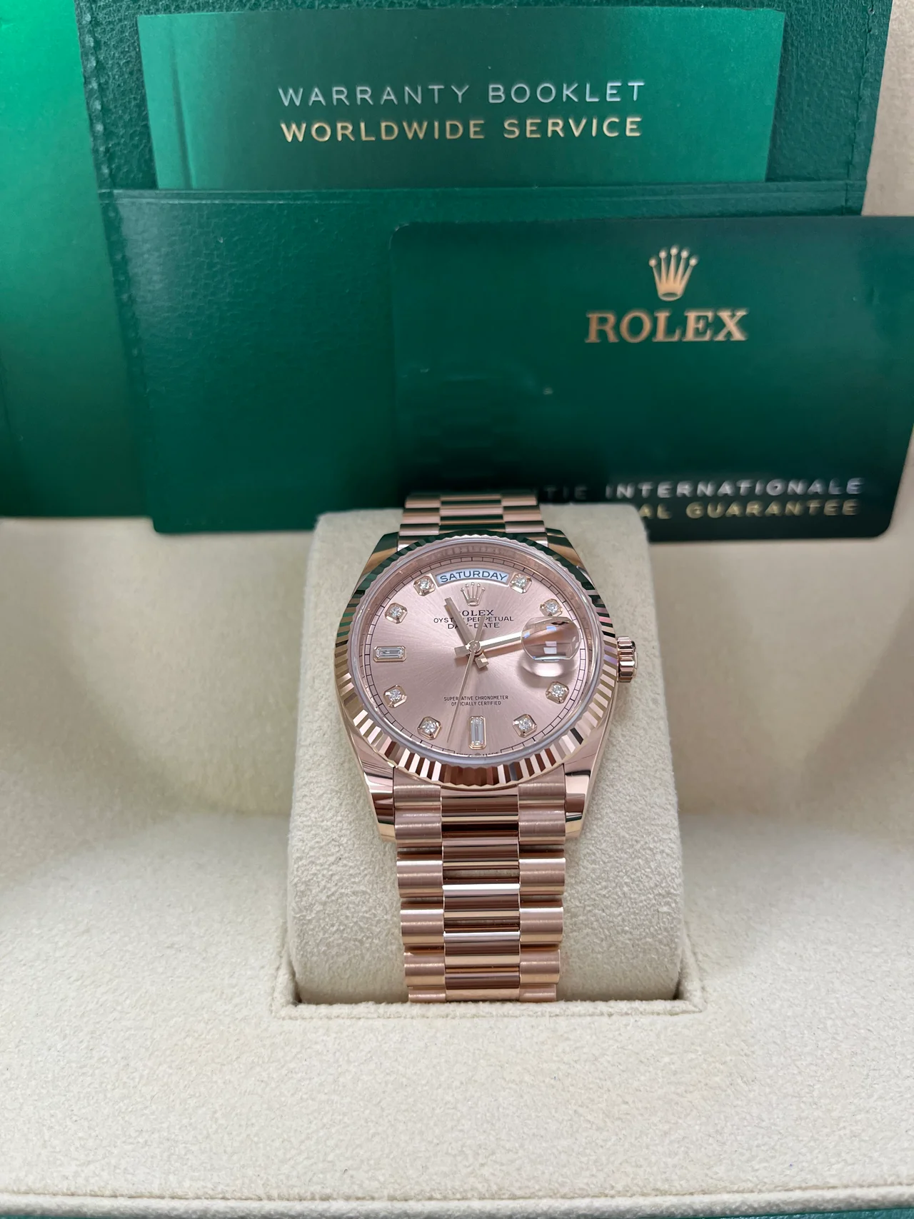 【Super Clone】ROLEX Day-Date M128235-0009 36mm