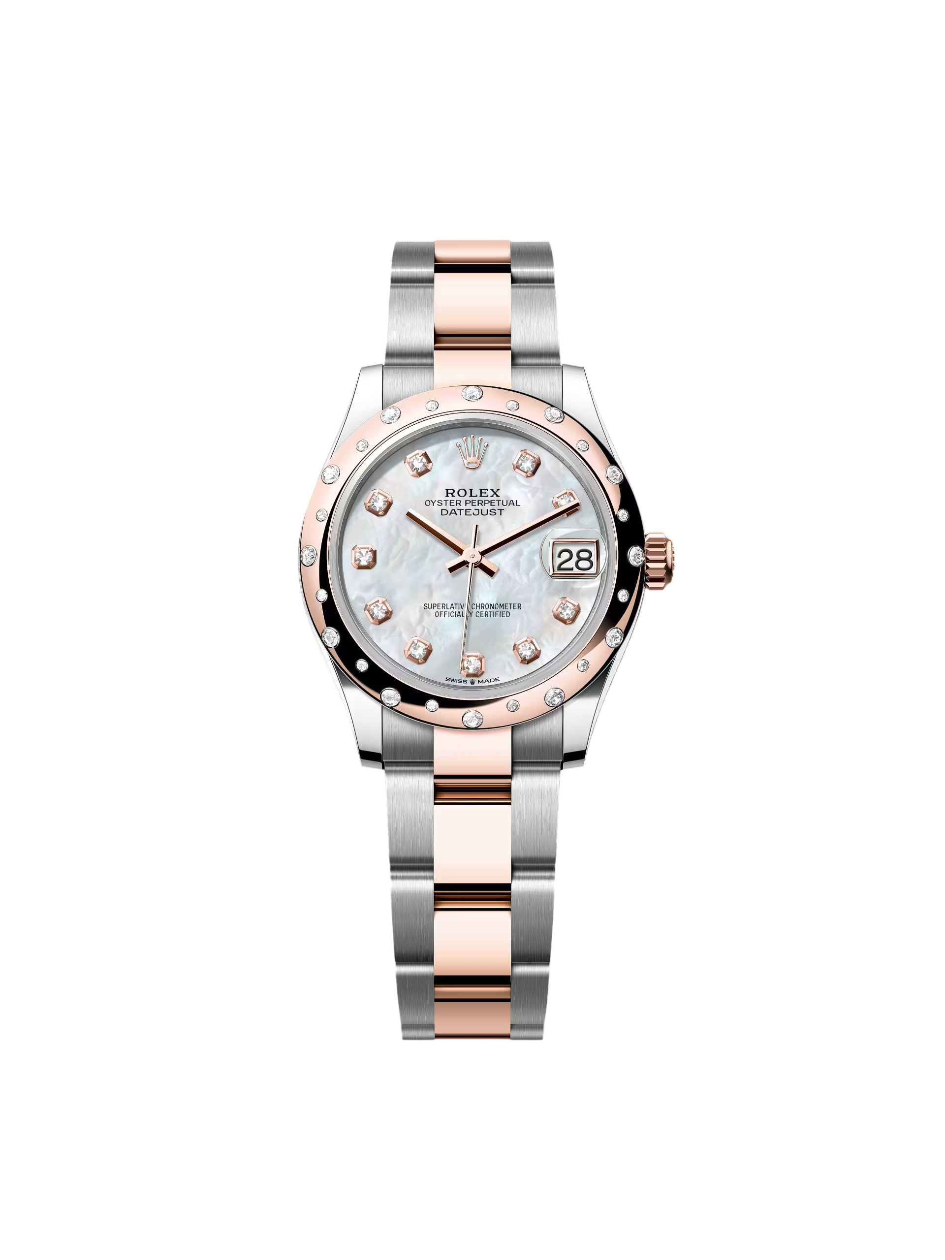 【Super Clone】ROLEX Datejust m278341-0025/0026 Mother-of-Pearl Dial 31mm Jubilee Bracelet
