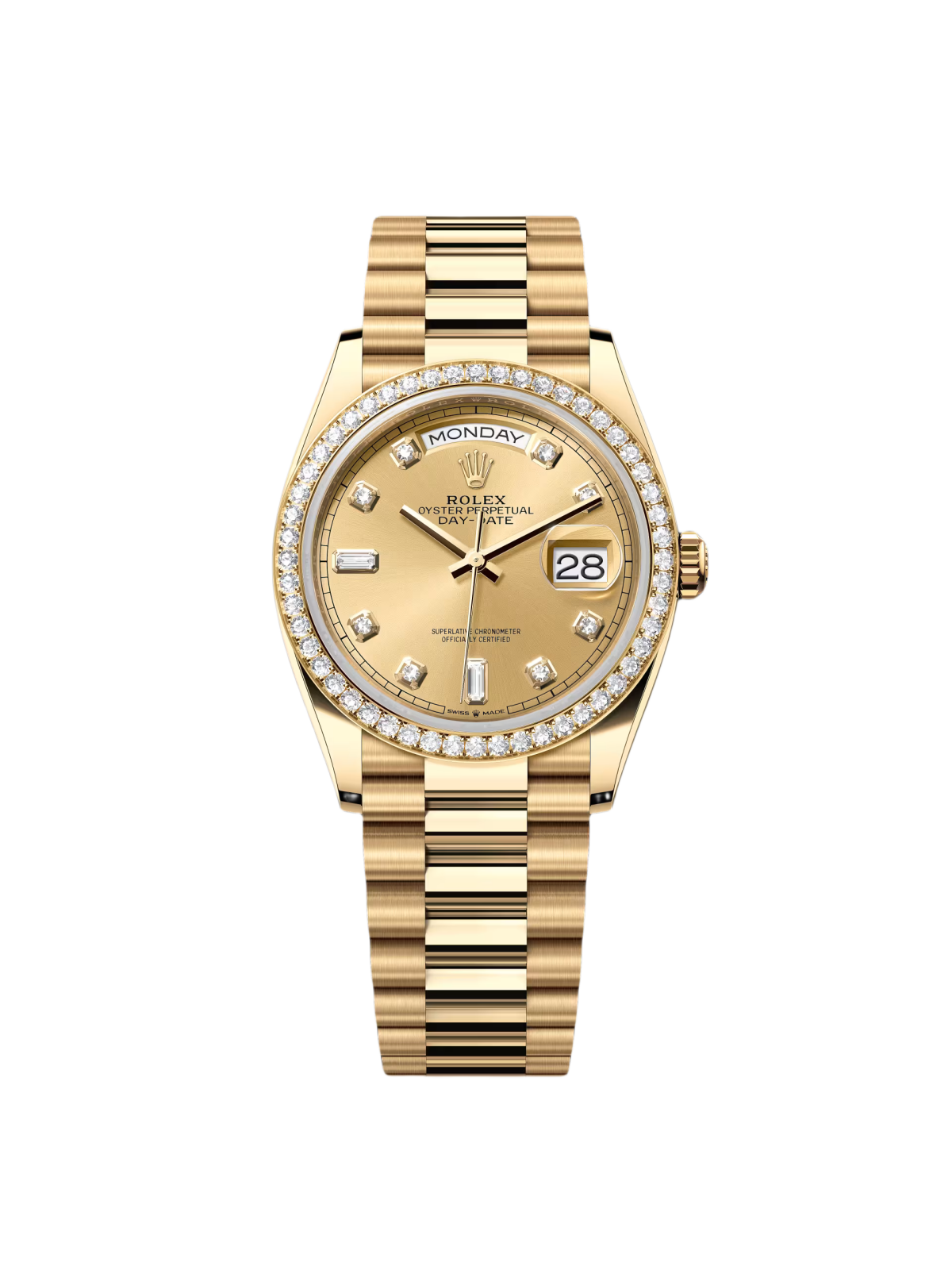 【Super Clone】ROLEX  Day-Date M128348RBR-0008 36mm