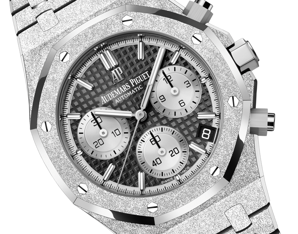 ROYAL OAK FROSTED GOLD CHRONOGRAPH Black Dial 41mm