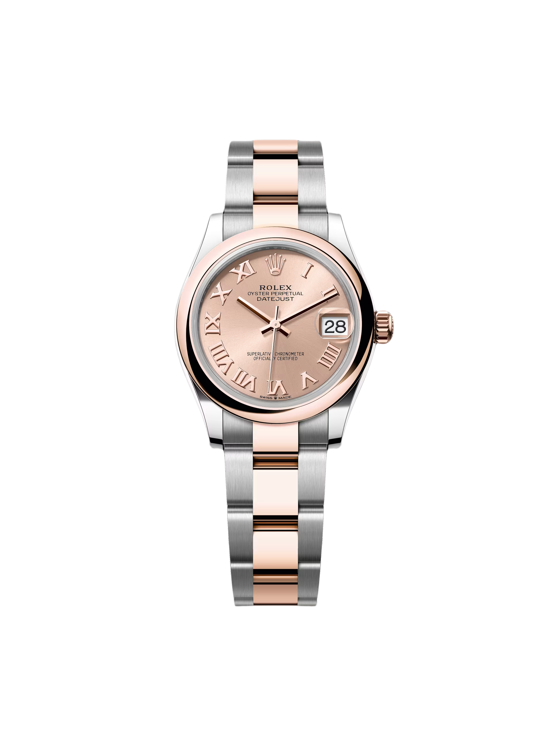 【Super Clone】ROLEX  Datejust m278241-0005/0006 Rose 31mm Dial Oyster Bracelet Watch