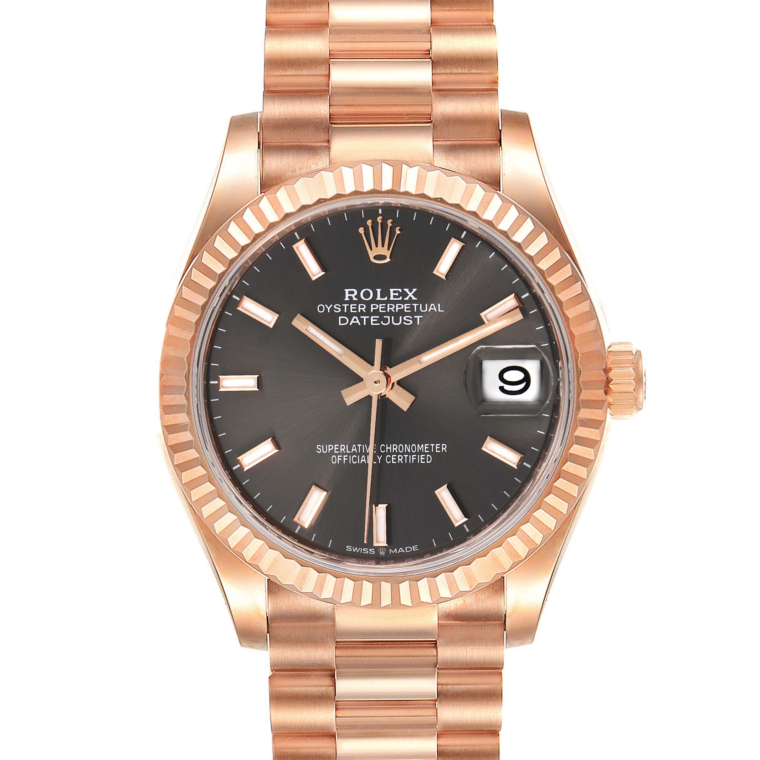 【Super Clone】ROLEX Datejust m278275-0027 Slate 31mm Dial