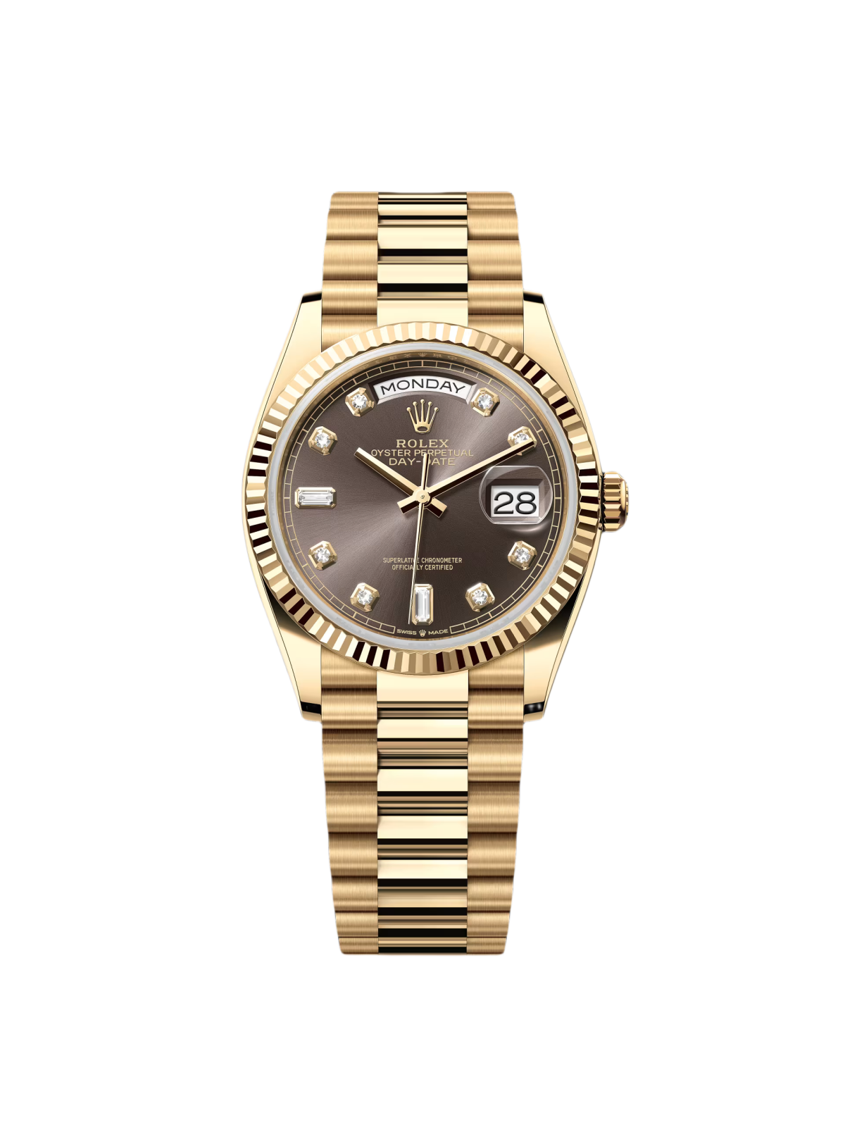 【Super Clone】ROLEX  Day-Date M128238-0022 36mm